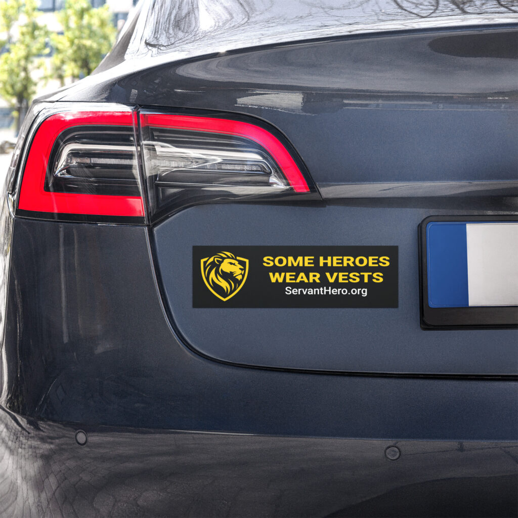 Servant Hero: Signature Car Magnet