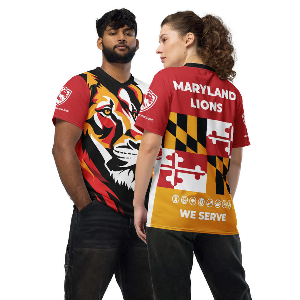 Maryland Lions Sports Jersey