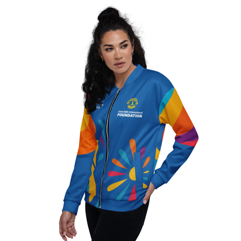 MD5M Special Olympics – Color the World – PERSONALIZED Special Edition Bomber Jacket