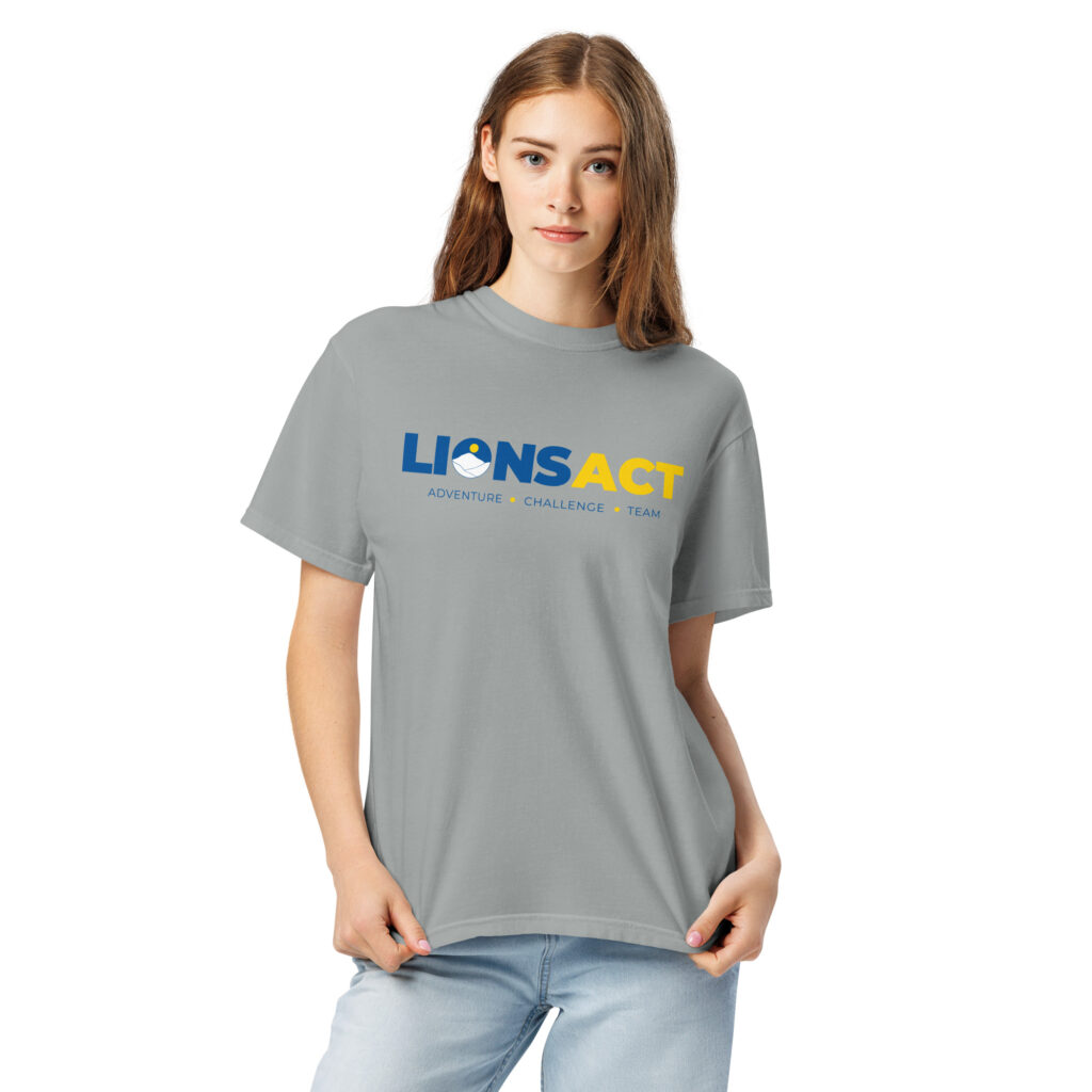 Lions ACT Heavyweight Adventure Tee - Granite