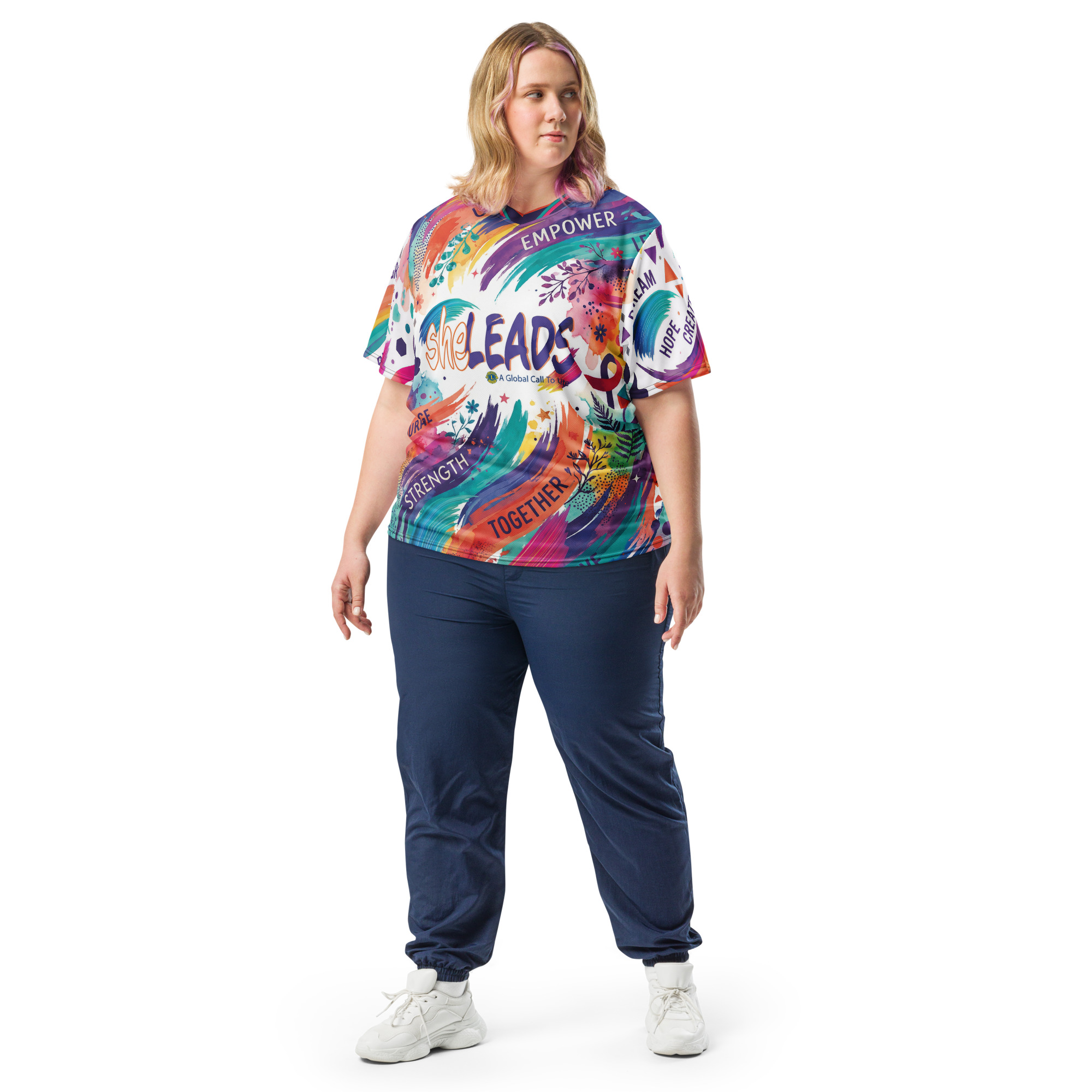 she Leads sports jersey - Image 11