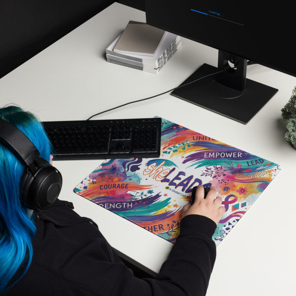 sheLeads Gaming mouse pad