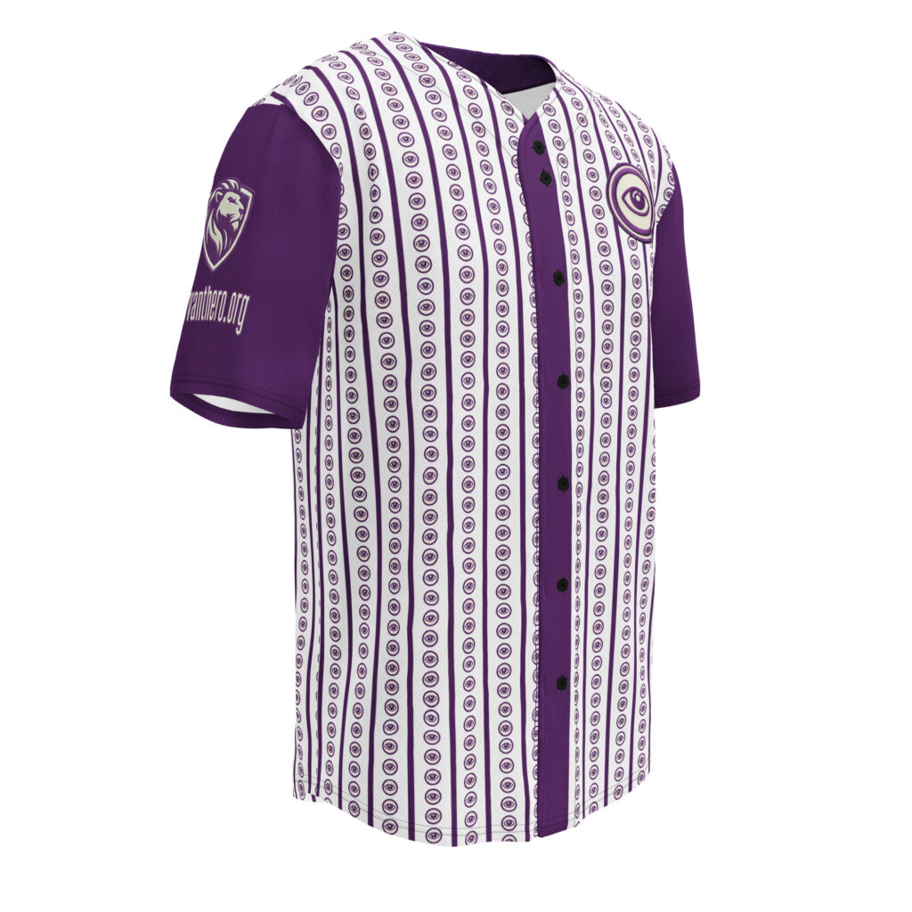 Servant Hero Vision Pinstripe Baseball Jersey